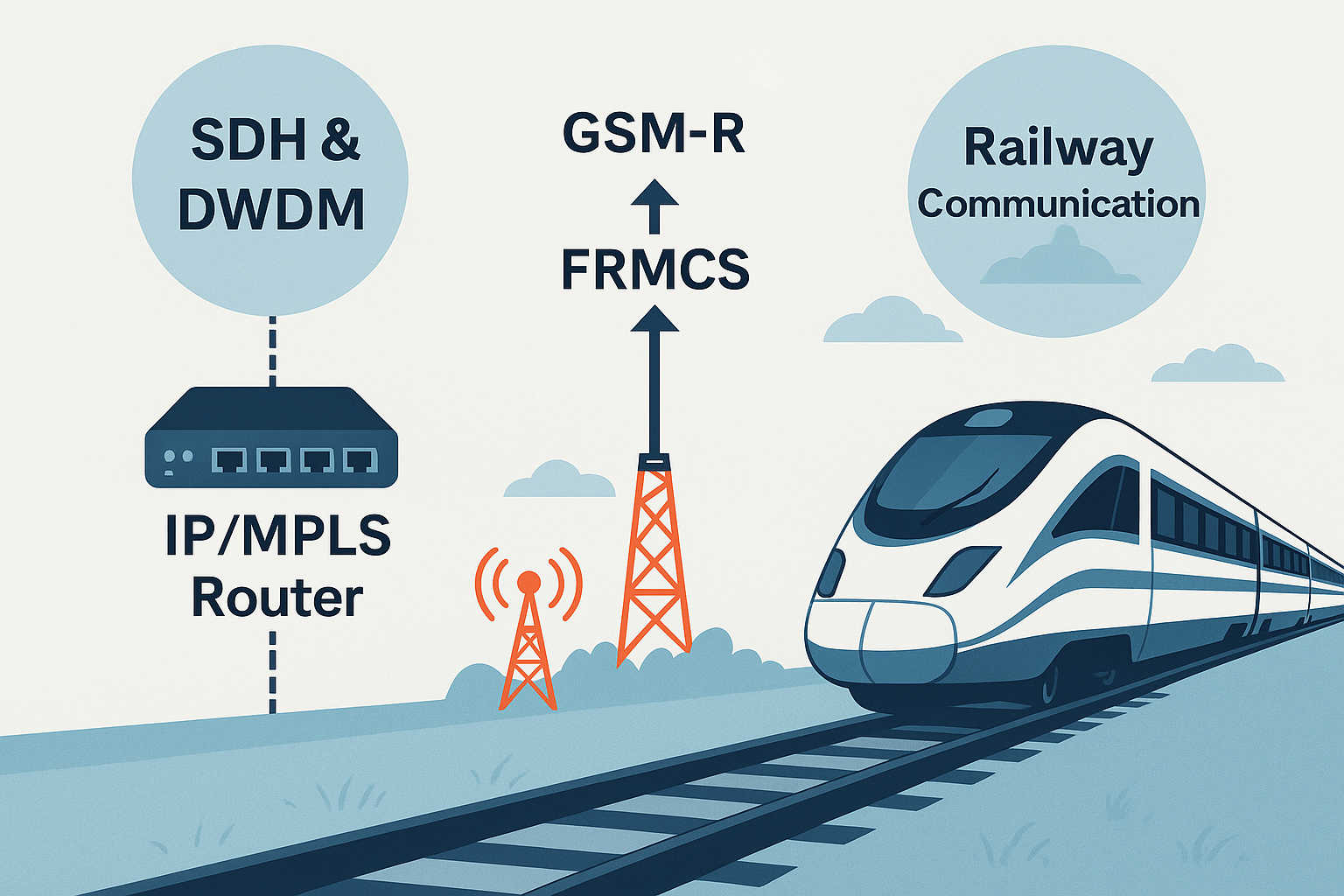 Demiryolu İletişim Altyapısının Modernizasyonu: SDH & DWDM’den IP MPLS Router’a Geçiş